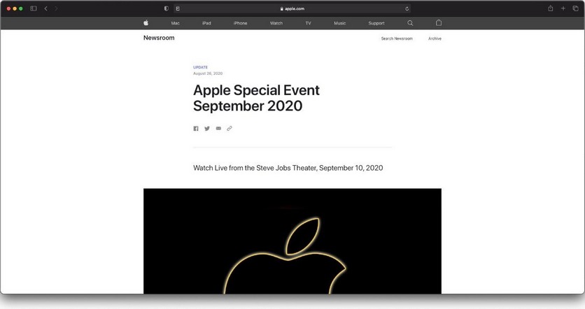 Виток інформації про презентацію iPhone 12