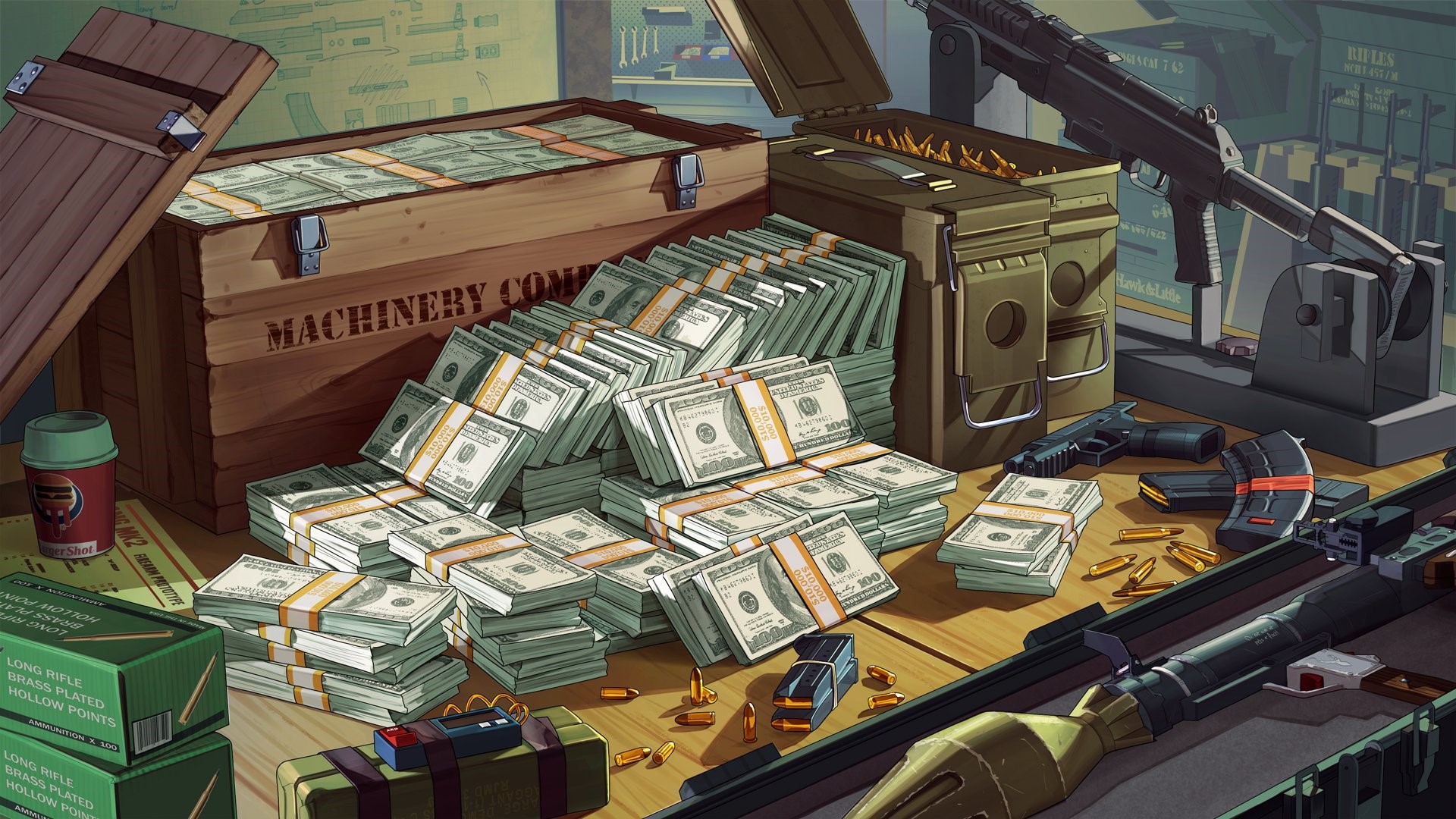 GTA V Online Money Fronts DLC