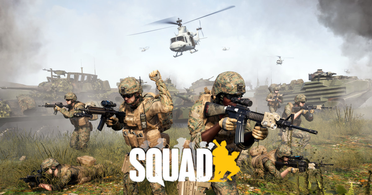 Squad videogame Ukrainian military faction